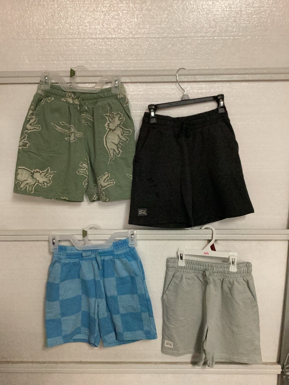 Four pair of boys shorts size 10